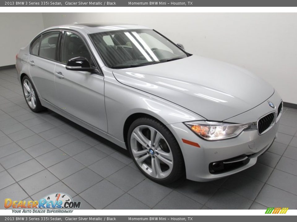 Front 3/4 View of 2013 BMW 3 Series 335i Sedan Photo #6