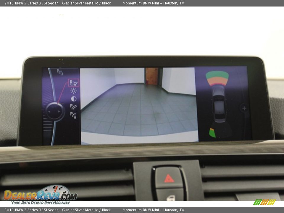 2013 BMW 3 Series 335i Sedan Glacier Silver Metallic / Black Photo #16