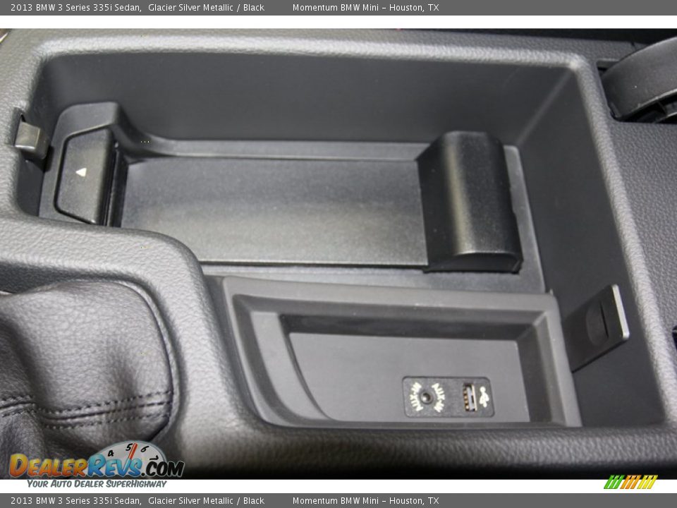 2013 BMW 3 Series 335i Sedan Glacier Silver Metallic / Black Photo #22