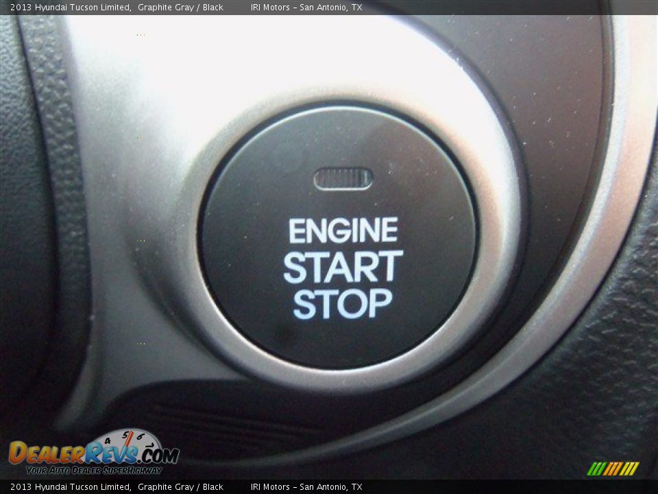 2013 Hyundai Tucson Limited Graphite Gray / Black Photo #17