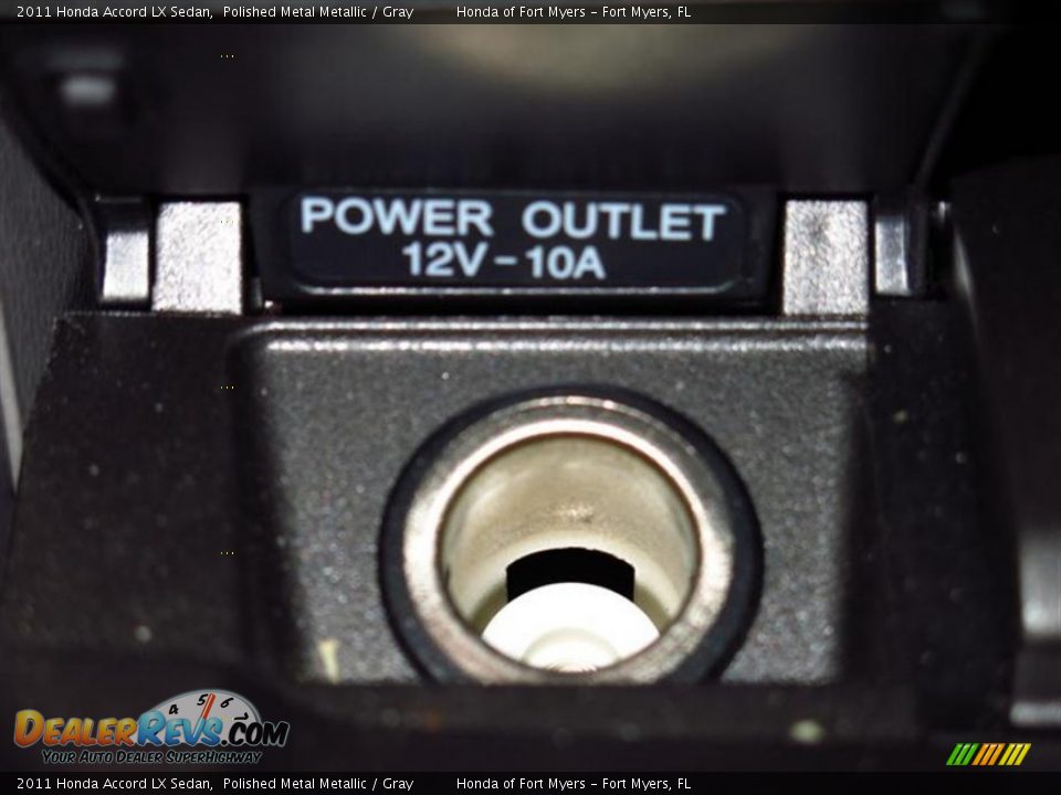 2011 Honda Accord LX Sedan Polished Metal Metallic / Gray Photo #20