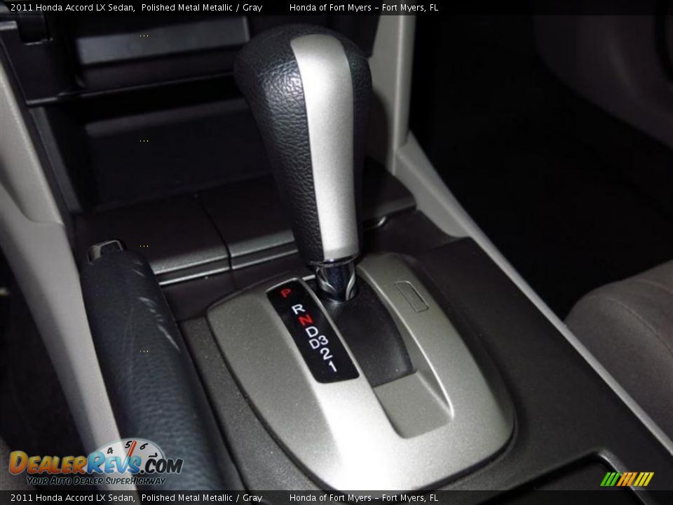 2011 Honda Accord LX Sedan Polished Metal Metallic / Gray Photo #21
