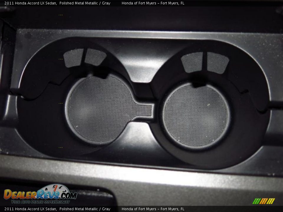 2011 Honda Accord LX Sedan Polished Metal Metallic / Gray Photo #22