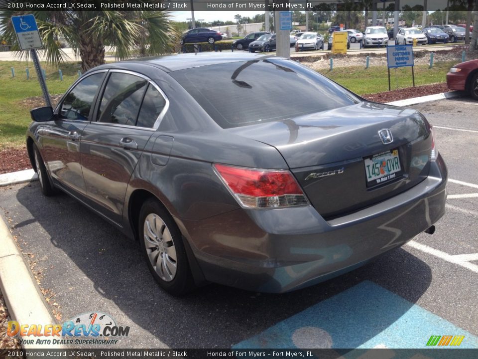 2010 Honda Accord LX Sedan Polished Metal Metallic / Black Photo #2