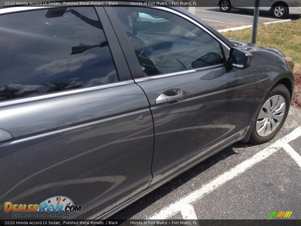 2010 Honda Accord LX Sedan Polished Metal Metallic / Black Photo #3