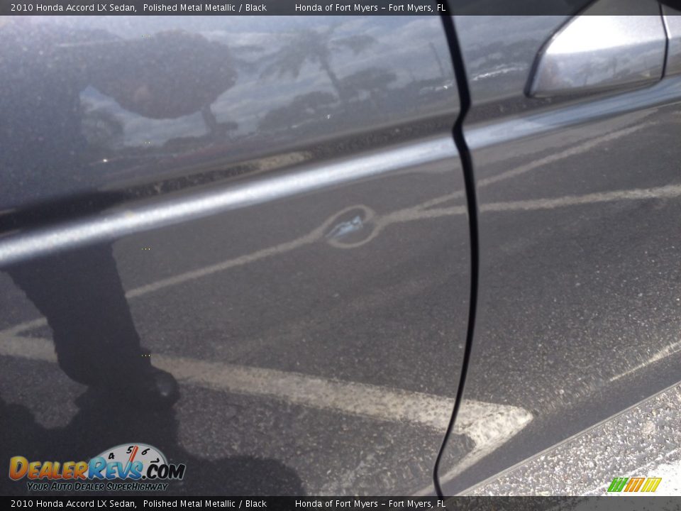 2010 Honda Accord LX Sedan Polished Metal Metallic / Black Photo #4