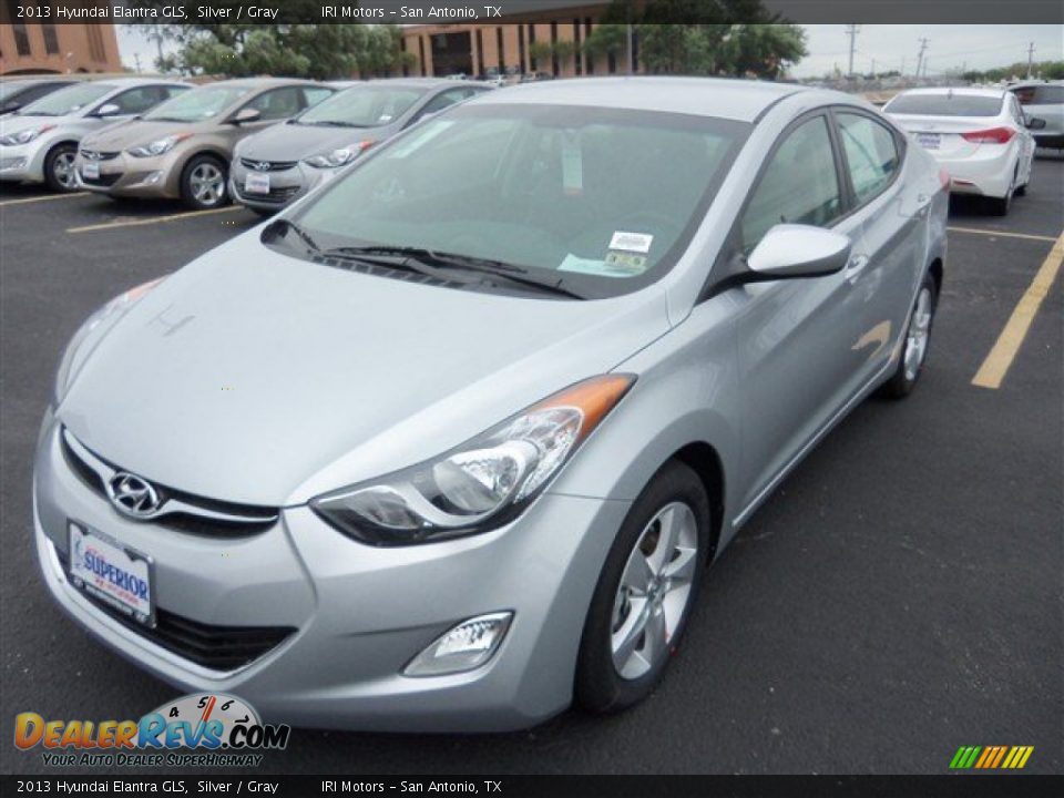 2013 Hyundai Elantra GLS Silver / Gray Photo #1