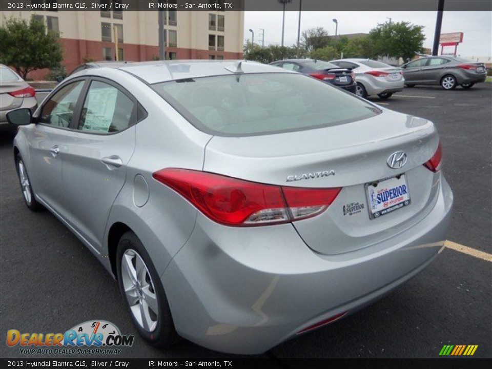 2013 Hyundai Elantra GLS Silver / Gray Photo #4