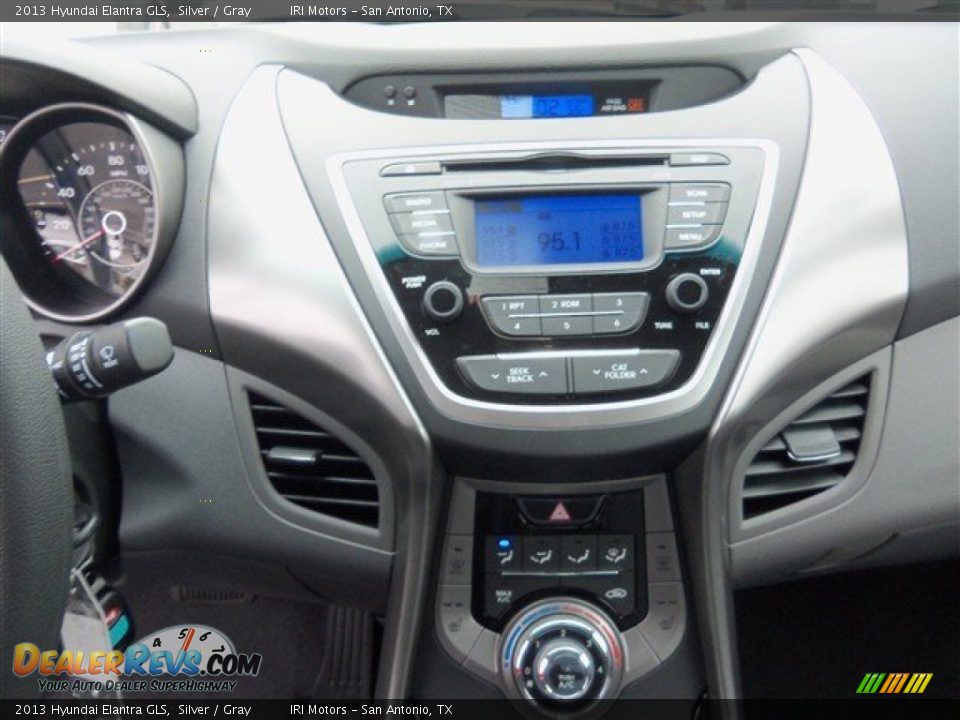 2013 Hyundai Elantra GLS Silver / Gray Photo #12