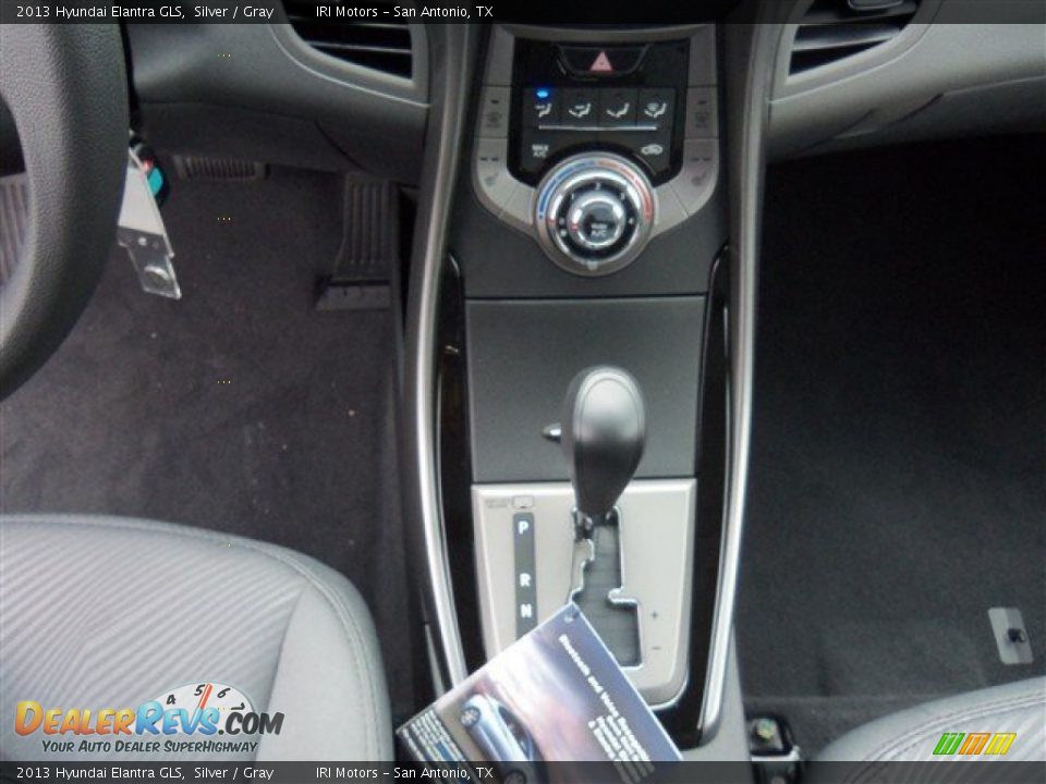2013 Hyundai Elantra GLS Silver / Gray Photo #13