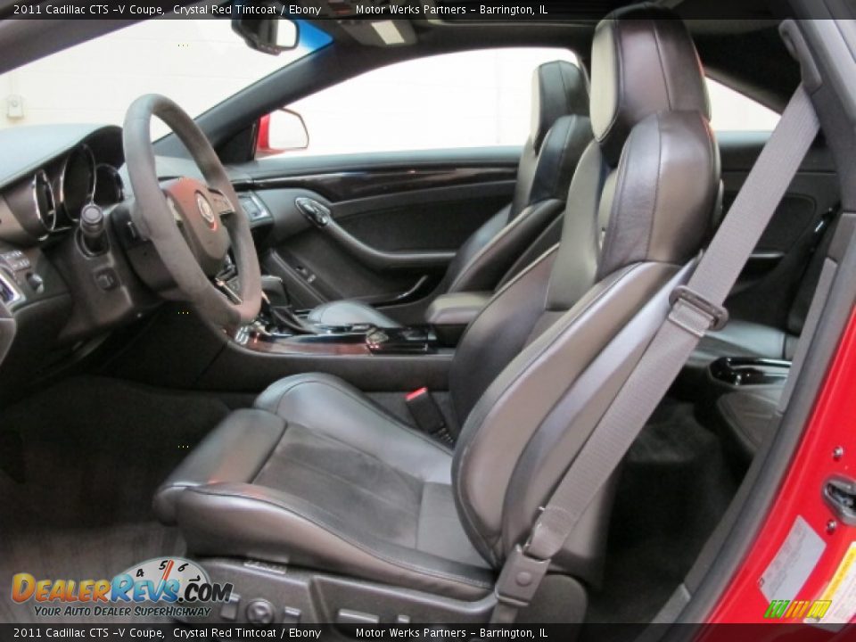 Front Seat of 2011 Cadillac CTS -V Coupe Photo #15