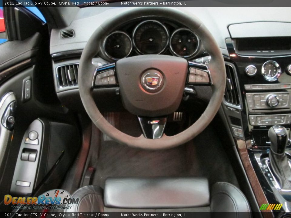2011 Cadillac CTS -V Coupe Steering Wheel Photo #20
