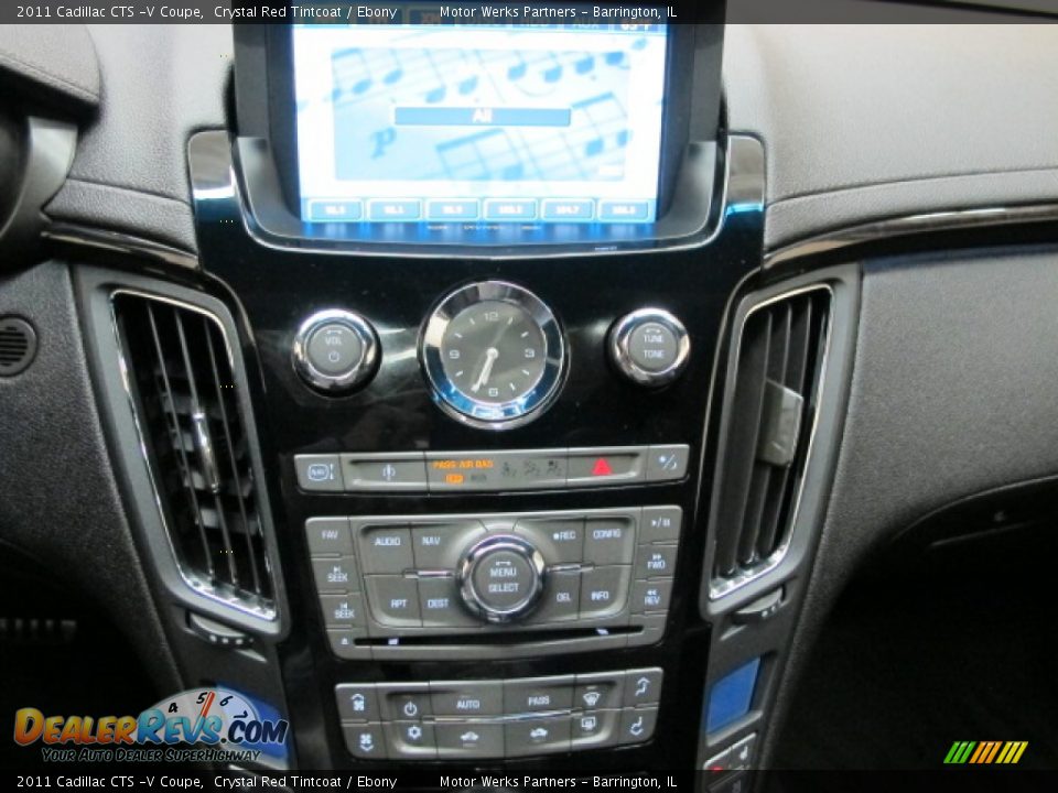 Controls of 2011 Cadillac CTS -V Coupe Photo #24