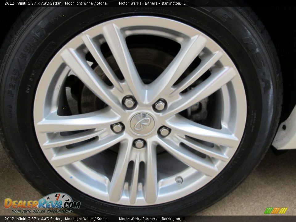 2012 Infiniti G 37 x AWD Sedan Wheel Photo #11