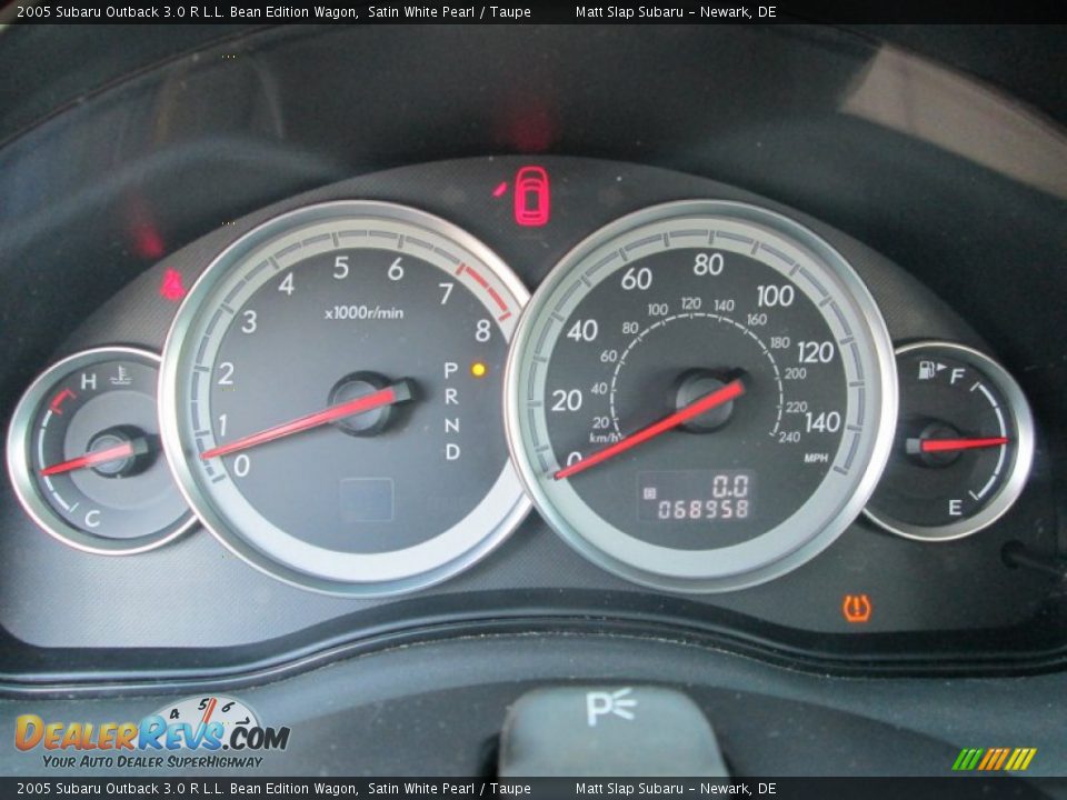 2005 Subaru Outback 3.0 R L.L. Bean Edition Wagon Gauges Photo #23