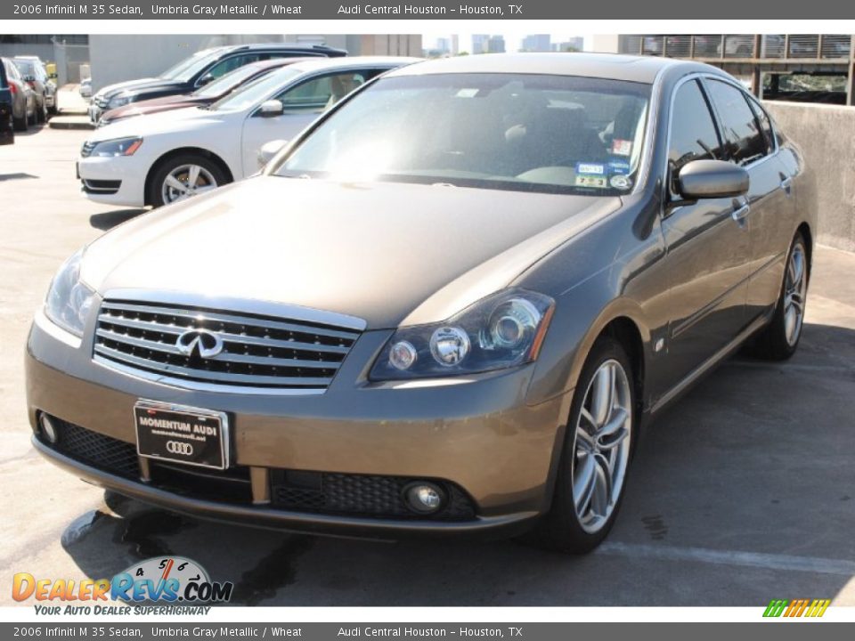 2006 Infiniti M 35 Sedan Umbria Gray Metallic / Wheat Photo #3