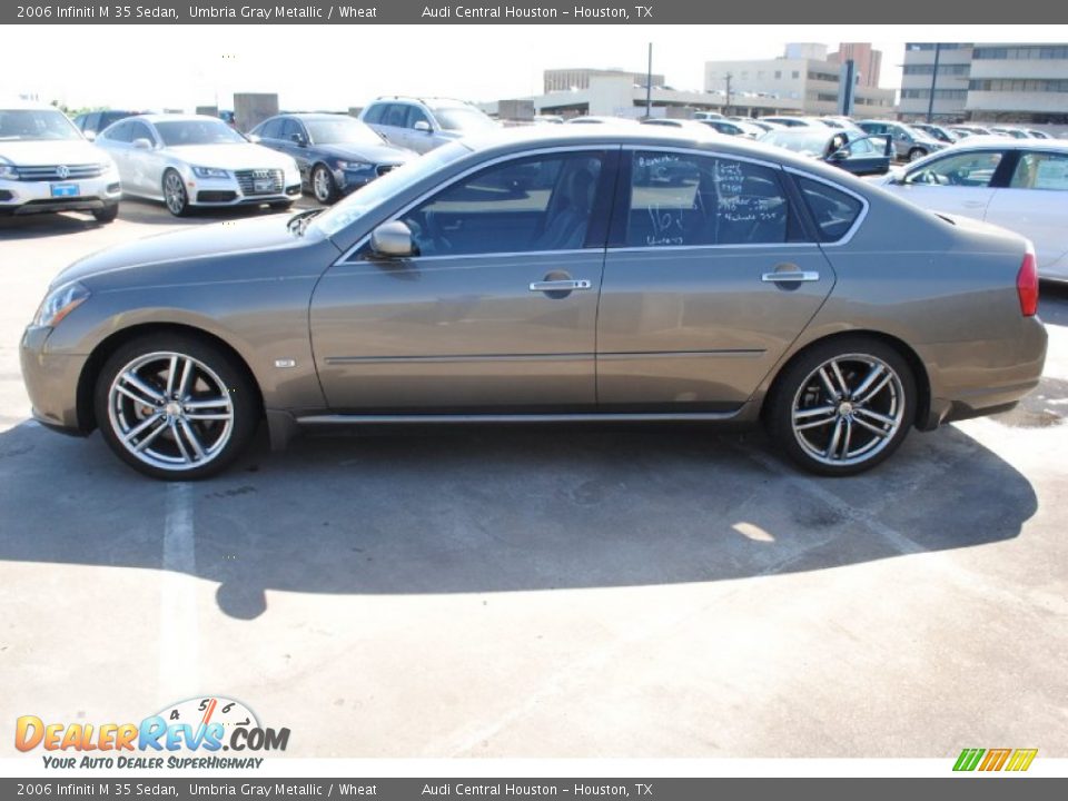 2006 Infiniti M 35 Sedan Umbria Gray Metallic / Wheat Photo #4