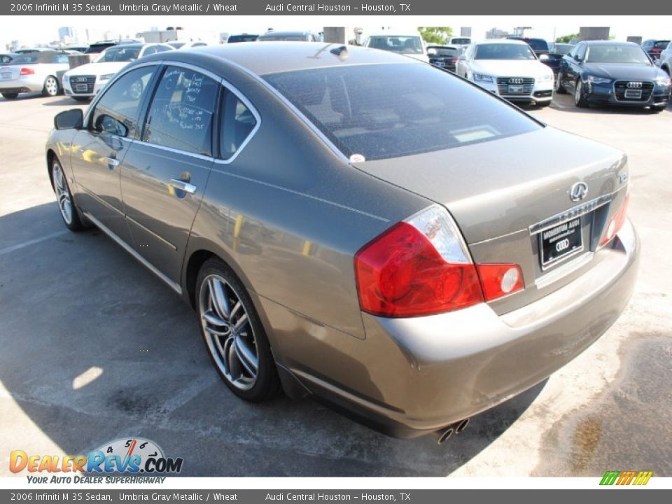 2006 Infiniti M 35 Sedan Umbria Gray Metallic / Wheat Photo #5