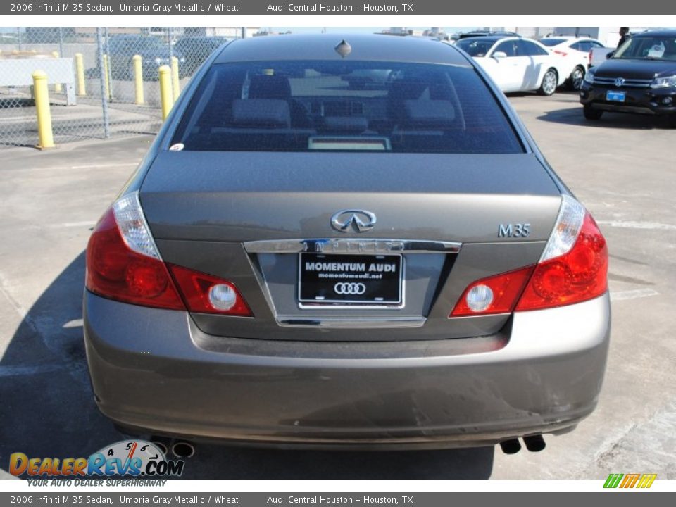 2006 Infiniti M 35 Sedan Umbria Gray Metallic / Wheat Photo #6