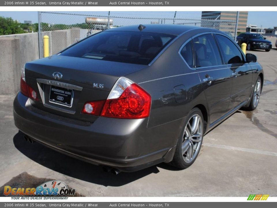 2006 Infiniti M 35 Sedan Umbria Gray Metallic / Wheat Photo #7