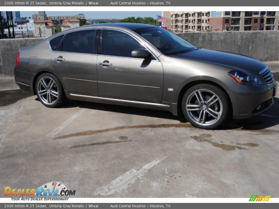 2006 Infiniti M 35 Sedan Umbria Gray Metallic / Wheat Photo #8