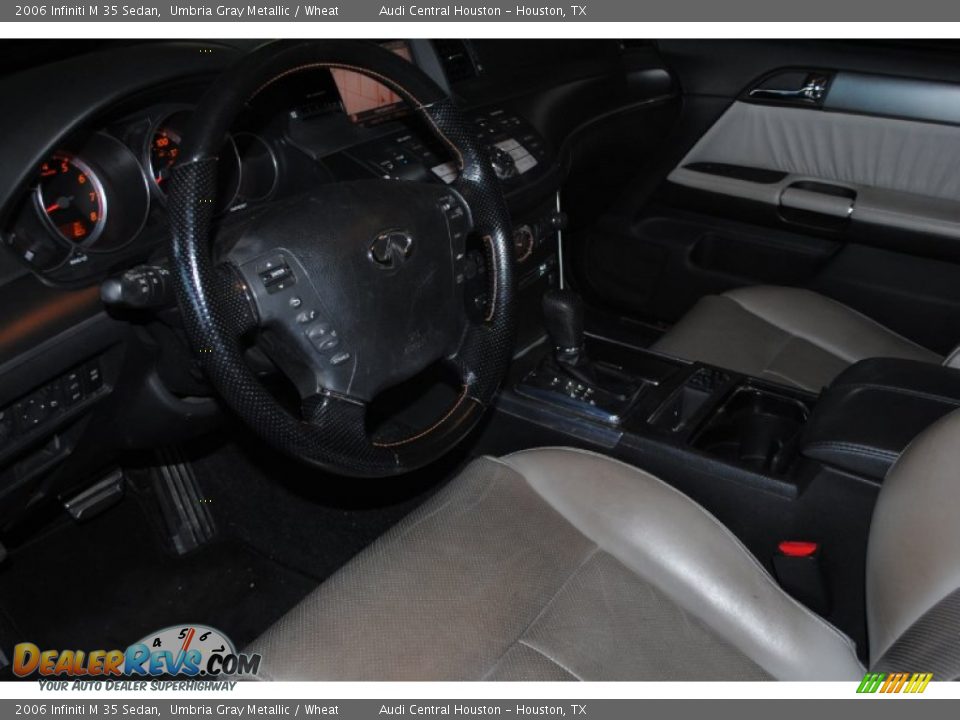 2006 Infiniti M 35 Sedan Umbria Gray Metallic / Wheat Photo #10
