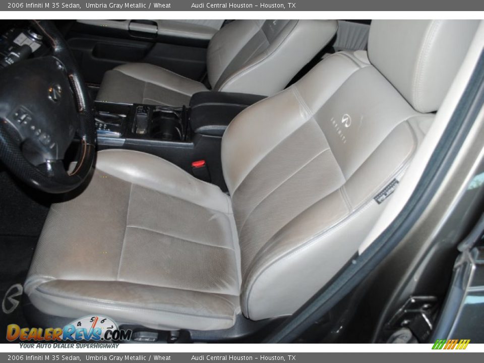 2006 Infiniti M 35 Sedan Umbria Gray Metallic / Wheat Photo #11