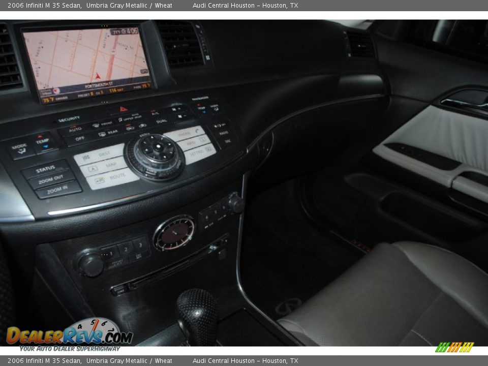 2006 Infiniti M 35 Sedan Umbria Gray Metallic / Wheat Photo #13