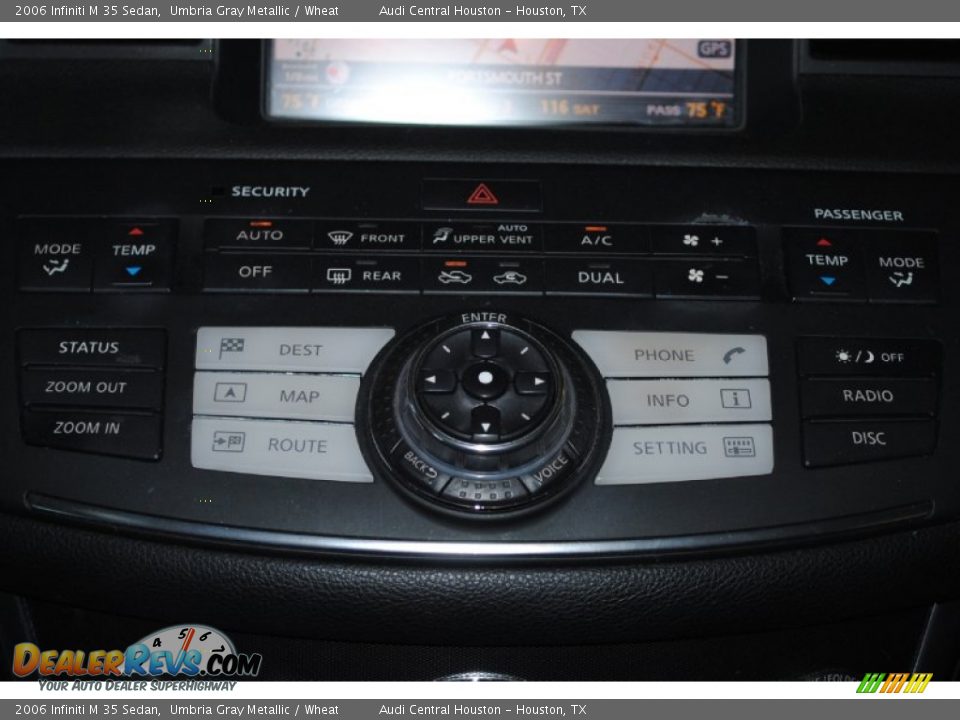 2006 Infiniti M 35 Sedan Umbria Gray Metallic / Wheat Photo #19