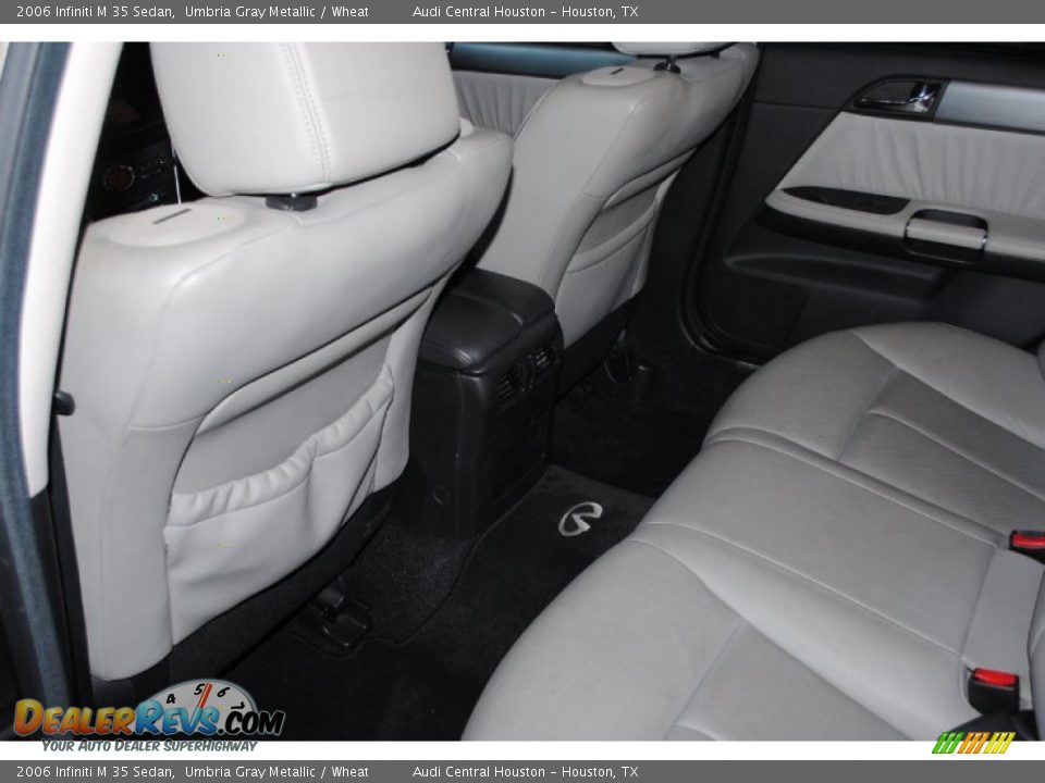 2006 Infiniti M 35 Sedan Umbria Gray Metallic / Wheat Photo #29