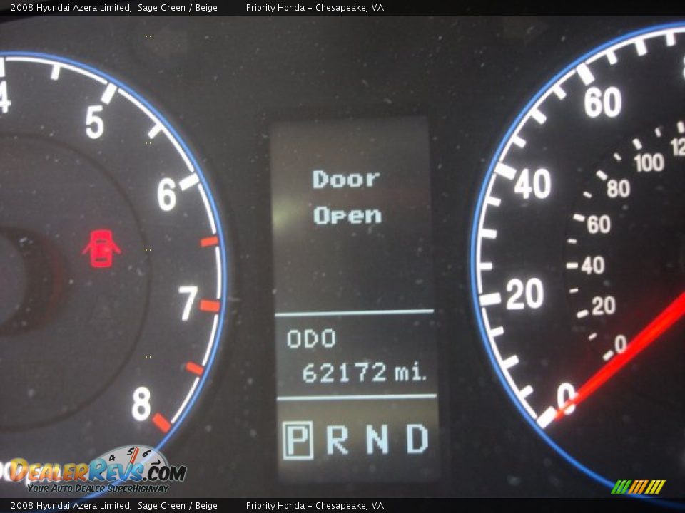 2008 Hyundai Azera Limited Sage Green / Beige Photo #19