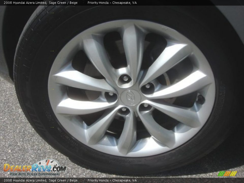 2008 Hyundai Azera Limited Sage Green / Beige Photo #24