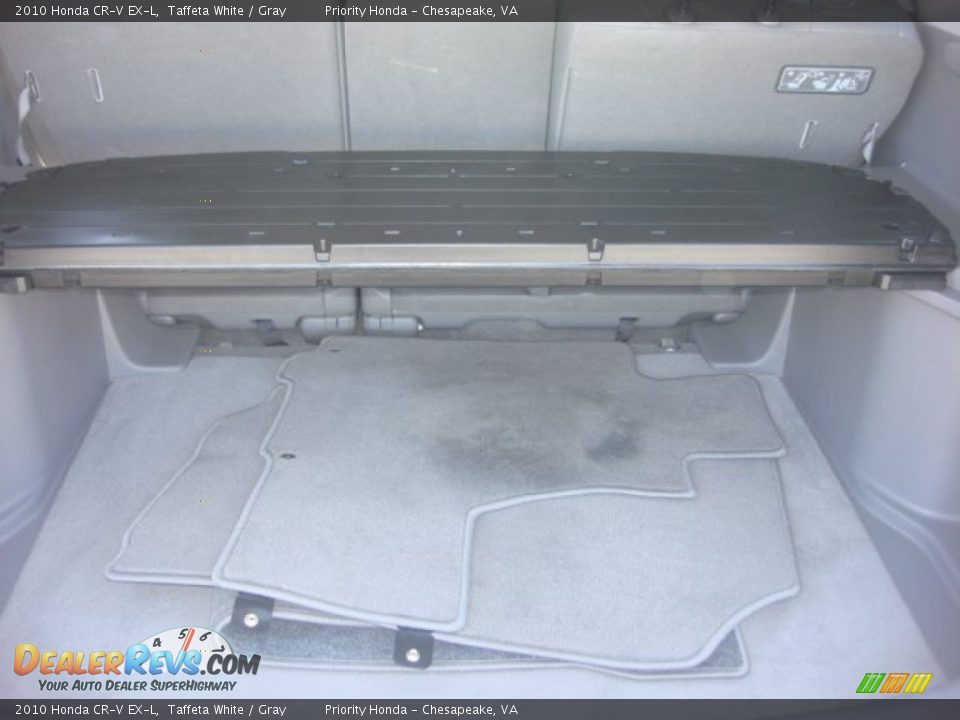 2010 Honda CR-V EX-L Taffeta White / Gray Photo #11