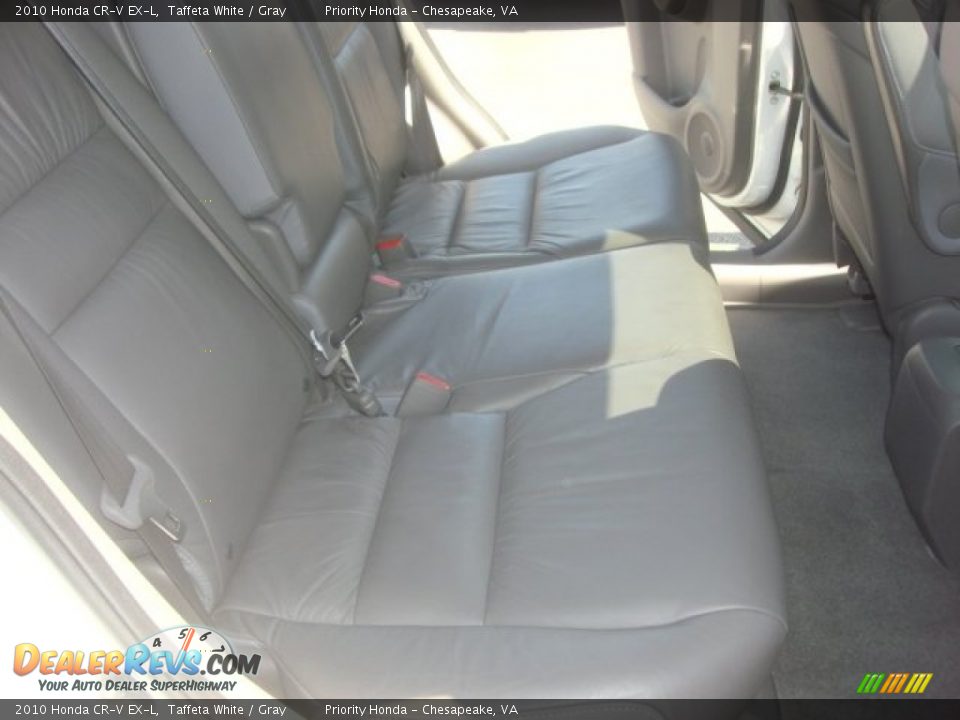 2010 Honda CR-V EX-L Taffeta White / Gray Photo #12