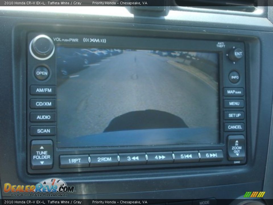 2010 Honda CR-V EX-L Taffeta White / Gray Photo #19