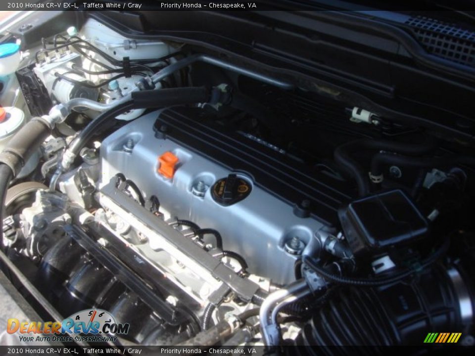 2010 Honda CR-V EX-L Taffeta White / Gray Photo #29