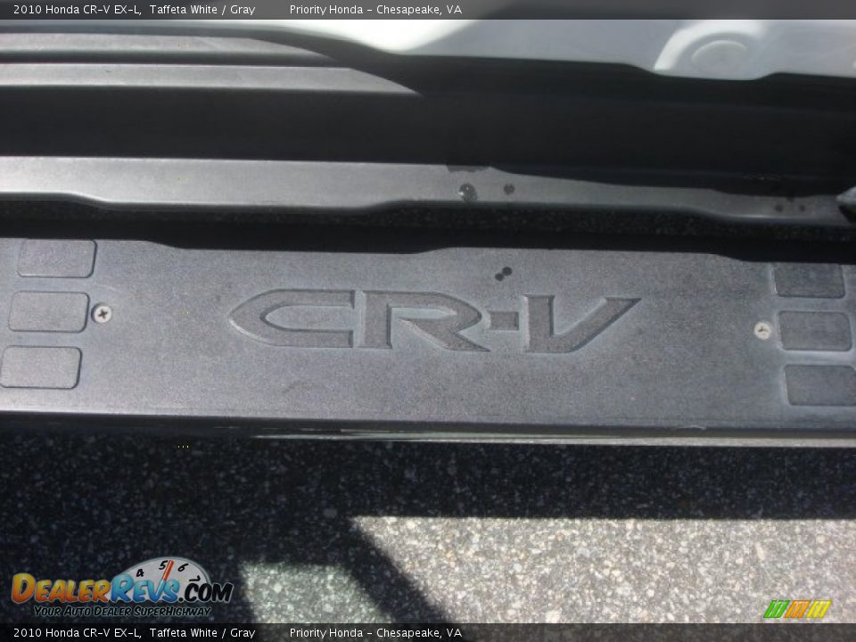 2010 Honda CR-V EX-L Taffeta White / Gray Photo #30