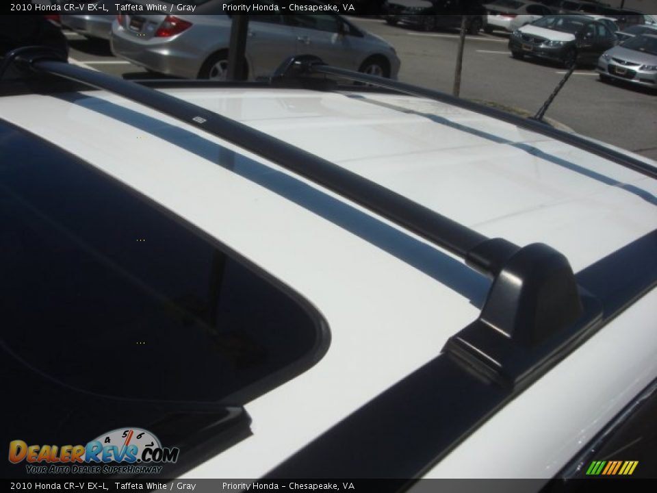 2010 Honda CR-V EX-L Taffeta White / Gray Photo #31