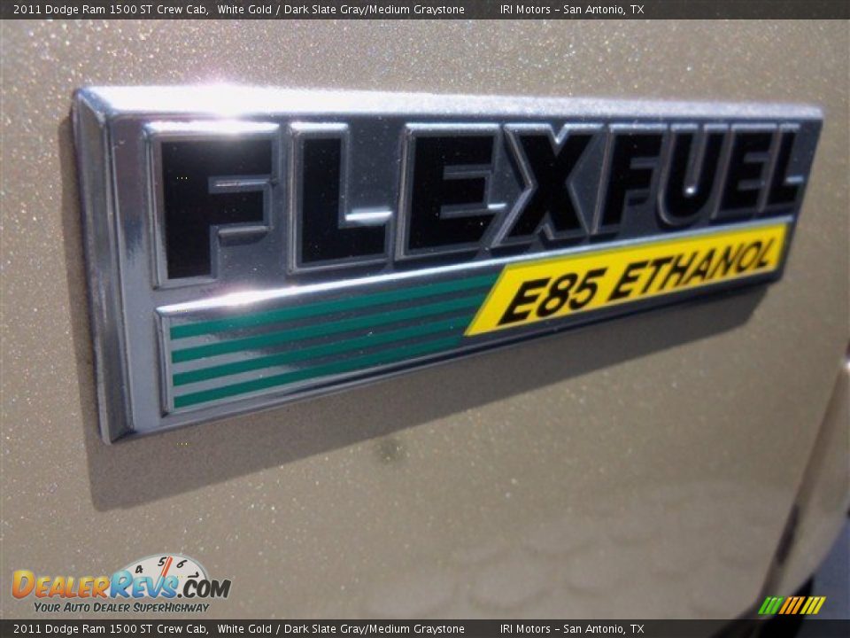 2011 Dodge Ram 1500 ST Crew Cab White Gold / Dark Slate Gray/Medium Graystone Photo #7