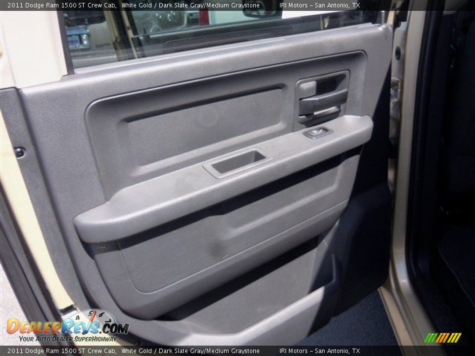 2011 Dodge Ram 1500 ST Crew Cab White Gold / Dark Slate Gray/Medium Graystone Photo #11