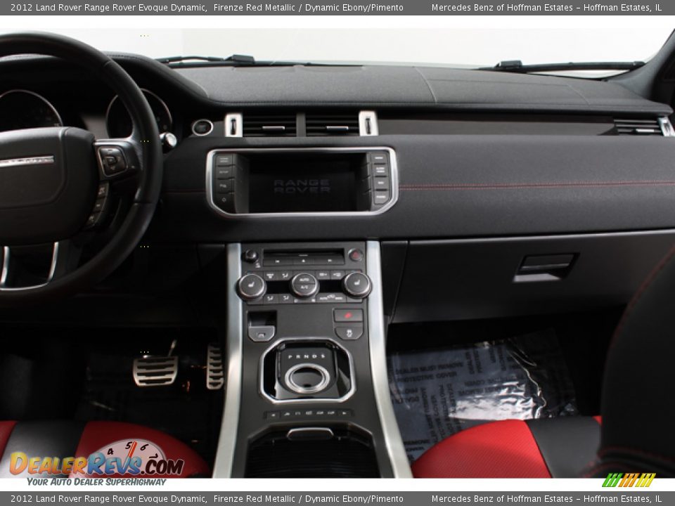 2012 Land Rover Range Rover Evoque Dynamic Firenze Red Metallic / Dynamic Ebony/Pimento Photo #9