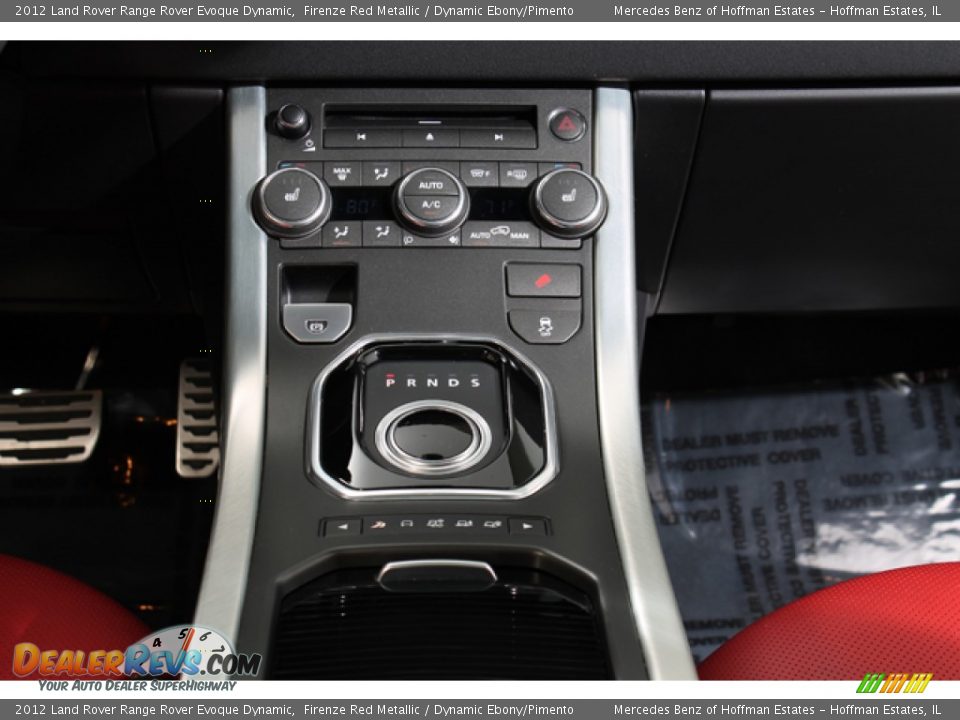 2012 Land Rover Range Rover Evoque Dynamic Firenze Red Metallic / Dynamic Ebony/Pimento Photo #11