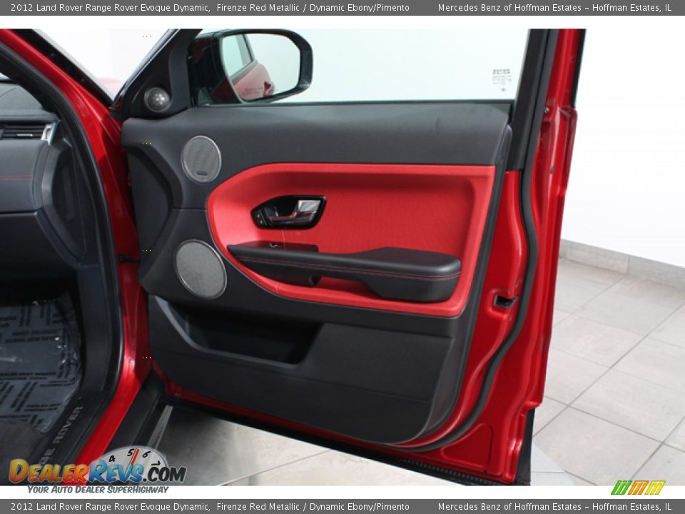 Door Panel of 2012 Land Rover Range Rover Evoque Dynamic Photo #13