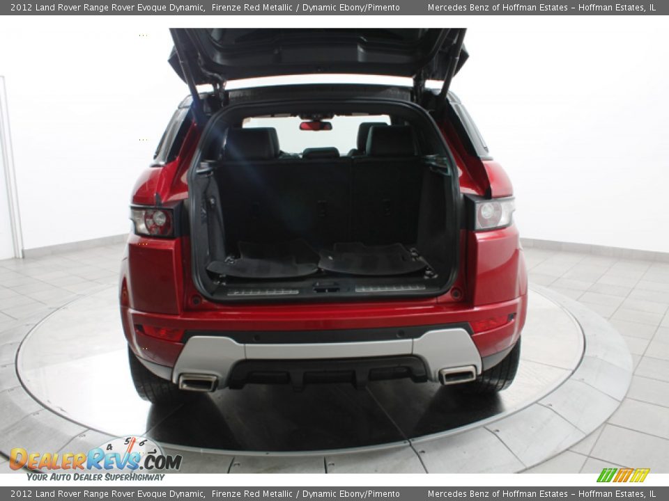 2012 Land Rover Range Rover Evoque Dynamic Firenze Red Metallic / Dynamic Ebony/Pimento Photo #24