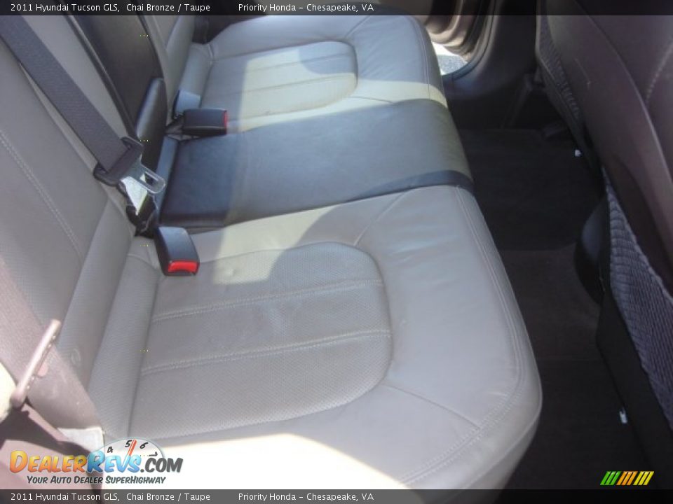 2011 Hyundai Tucson GLS Chai Bronze / Taupe Photo #12