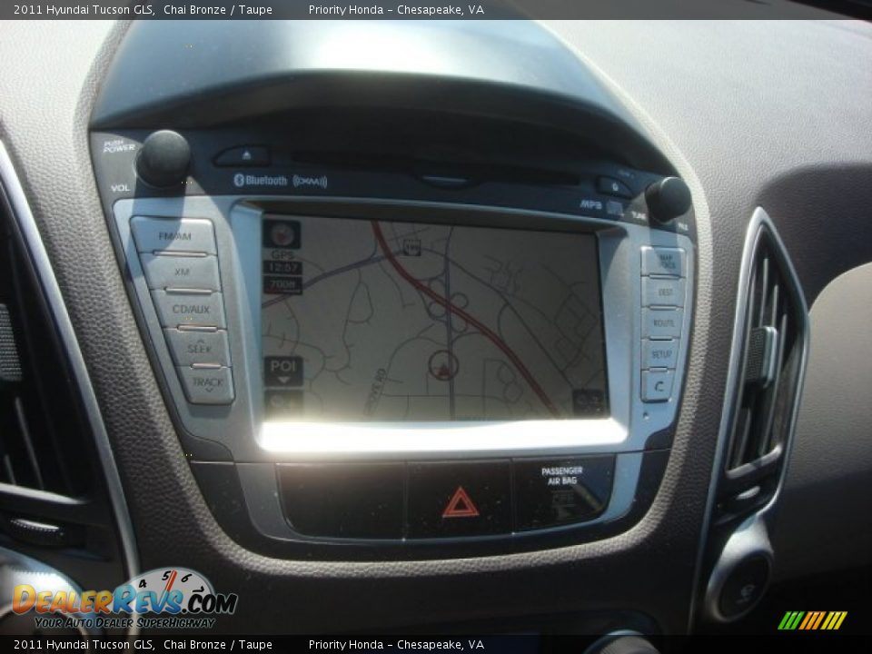 2011 Hyundai Tucson GLS Chai Bronze / Taupe Photo #18