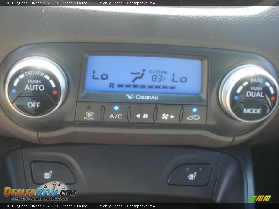 2011 Hyundai Tucson GLS Chai Bronze / Taupe Photo #20