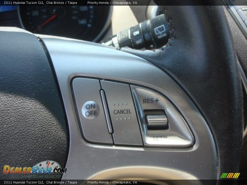 2011 Hyundai Tucson GLS Chai Bronze / Taupe Photo #24