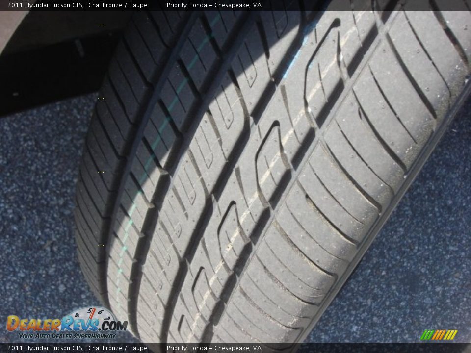 2011 Hyundai Tucson GLS Chai Bronze / Taupe Photo #27