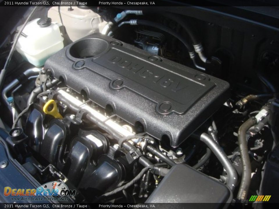 2011 Hyundai Tucson GLS Chai Bronze / Taupe Photo #28